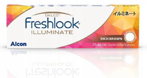 Dailies, freshlook, illuminate, 10sz, 0, 00, optyczny