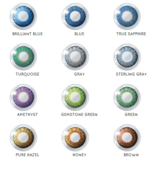 Air optix colors